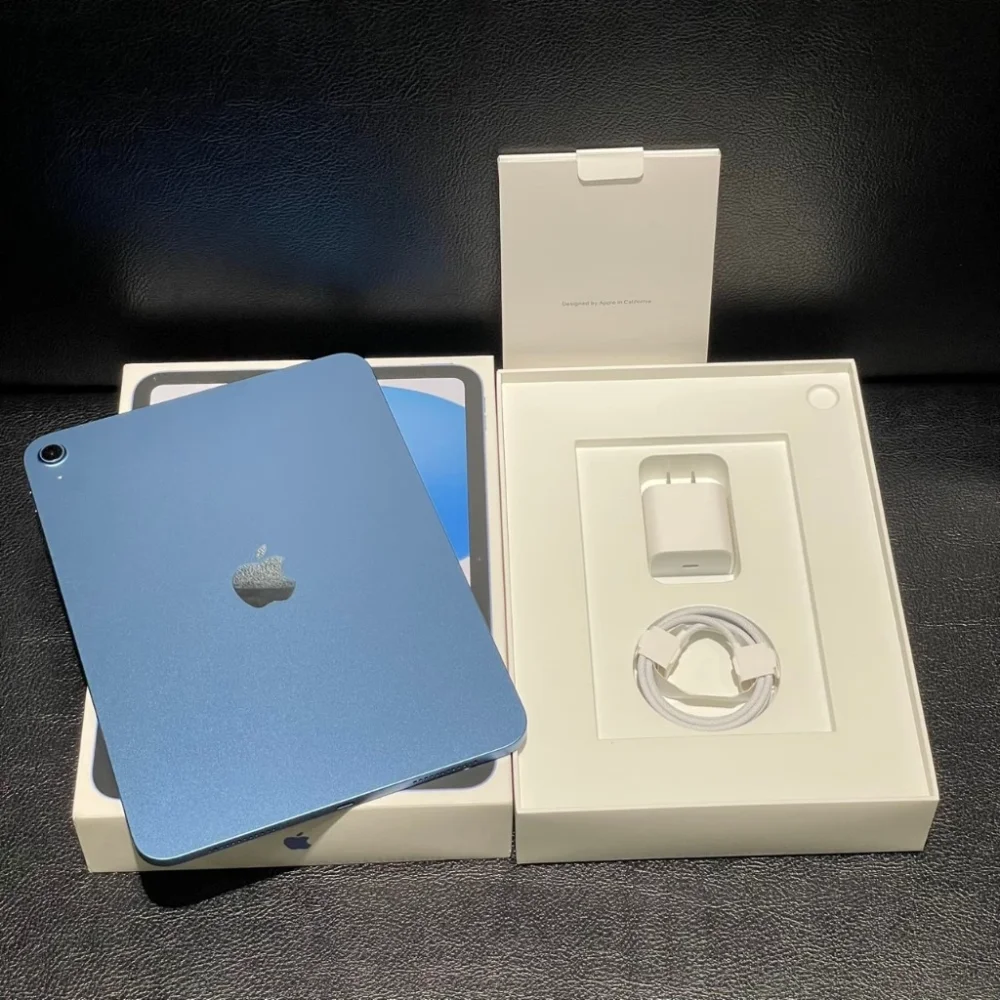 Apple IPAD A16 WIFI 128G 藍 電池健康度100% 循環使用次數0次 保固至2027/5/31 A3354#2285