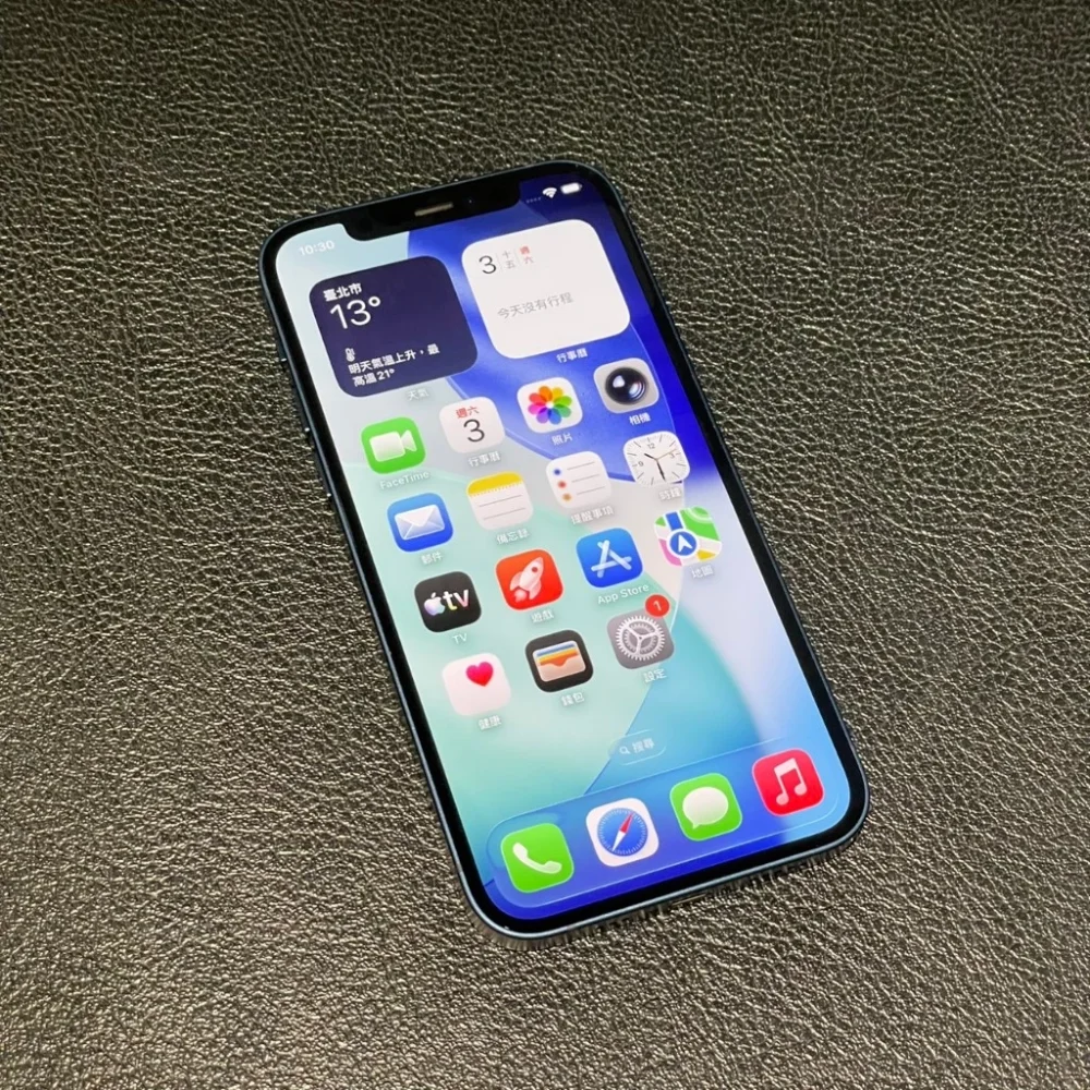 apple iphone 12 128g 藍 電池健康度84% ios:26.2 i12 A2403#1956