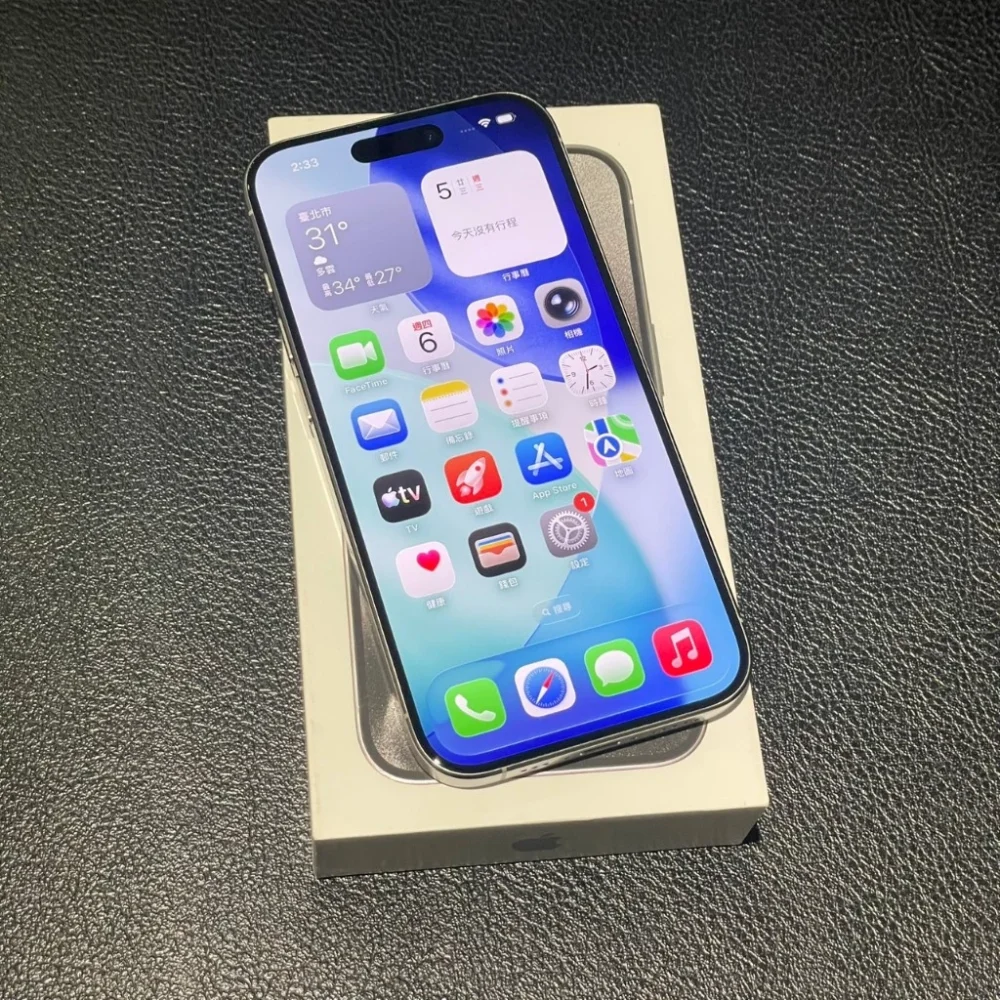 apple iphone 15 pro 256g 白鈦 電池健康度79% ios:26.5.2 A3102#2313