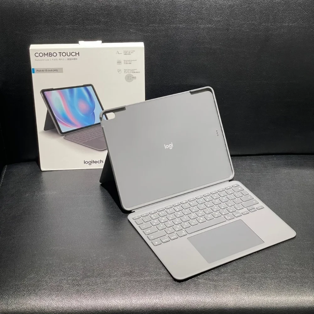 Logitech 羅技 ipad air 13-inch combo touch 鍵盤保護殼 YU0087#2330