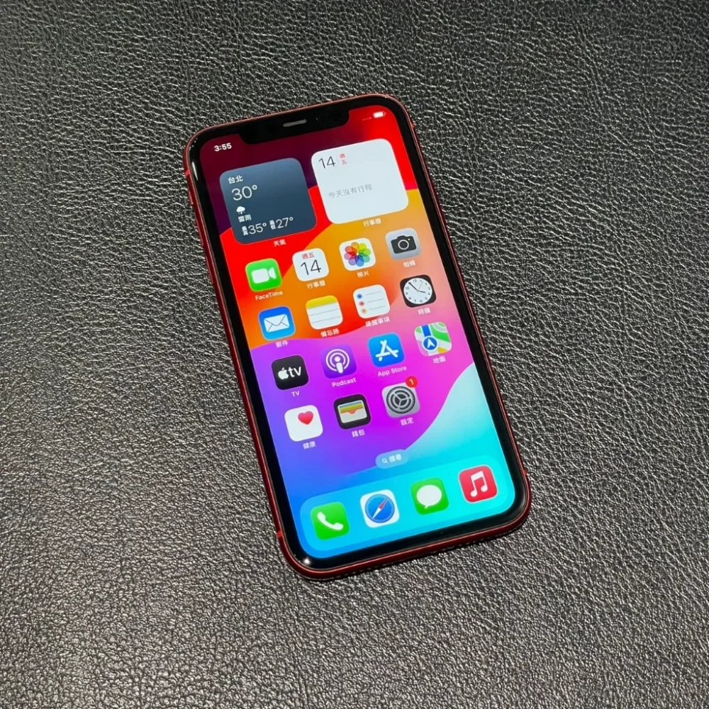 apple iphone 11 128g 紅 電池健康度82% ios:17.5.1 A2221 i11