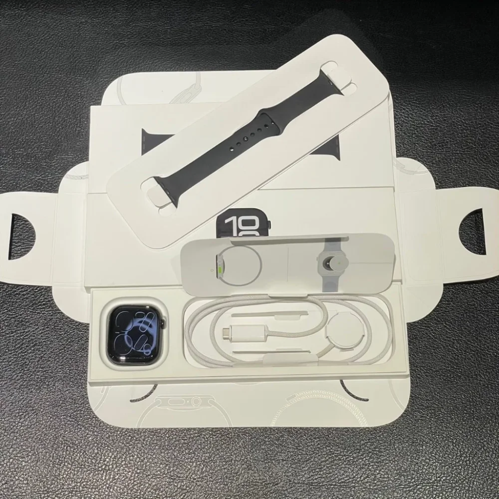 Apple Watch Series 10 曜石黑 鋁金屬 Wi-Fi 46mm S10 GPS A2999#2210