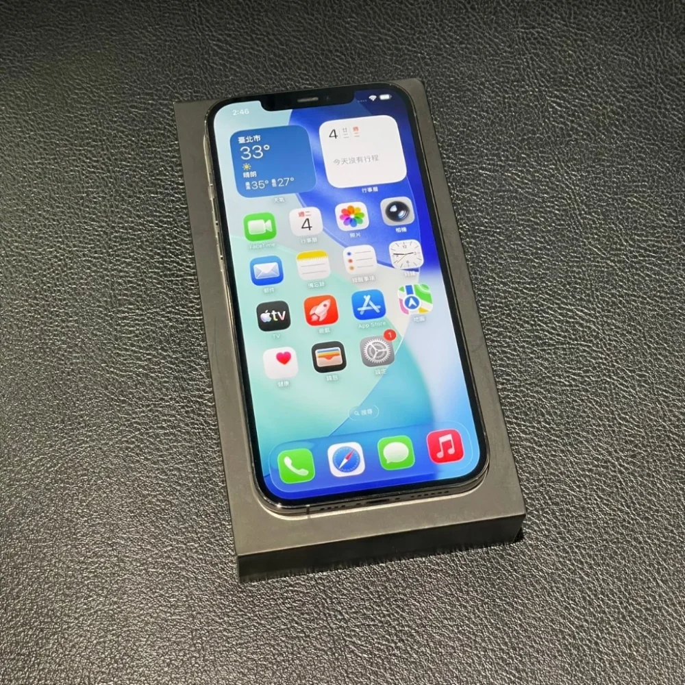 apple iphone 12 pro max 256g 灰 電池健康度70% 26.5.2 A2411#2306