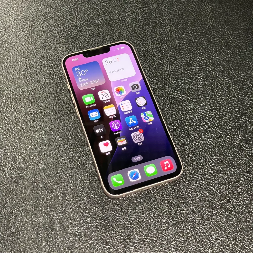Apple iphone 13 256g 粉 電池健康度74% ios:18.7.8 A2633 i13#2334