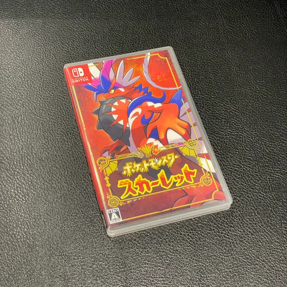 Nintendo 任天堂 SWITCH NS 遊戲片 寶可夢 朱 日版 有支援繁體中文#2183